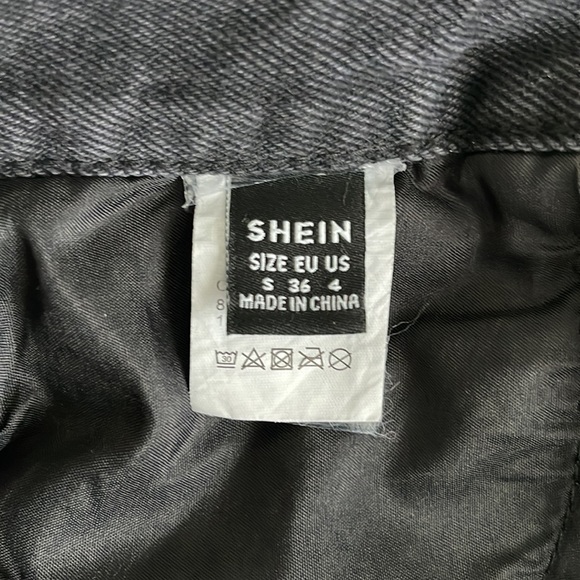 Shein Ripped Distress Wide Leg Jeans Size 4 - Picture 11 of 15